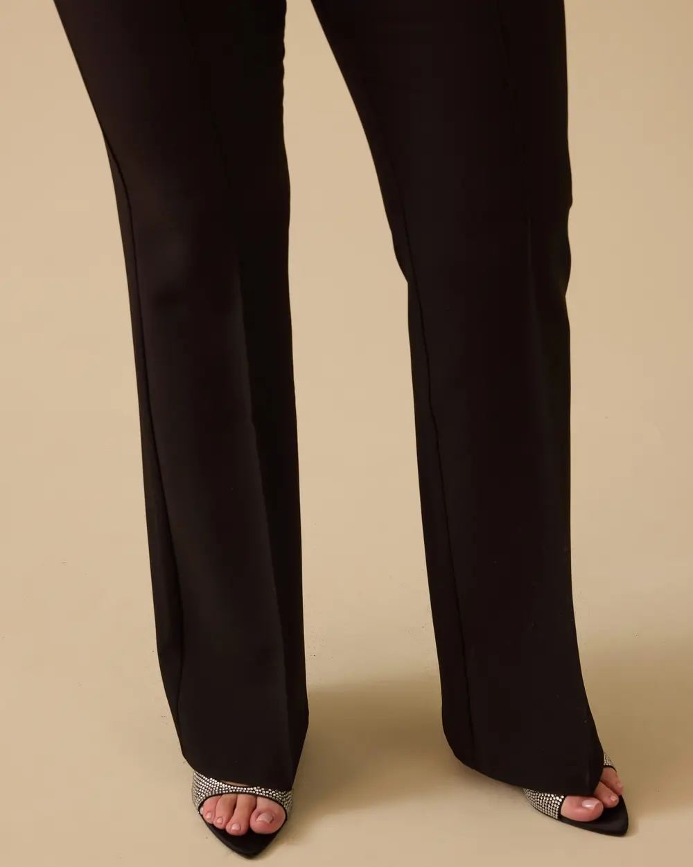Plus Size Wide Leg Pants
