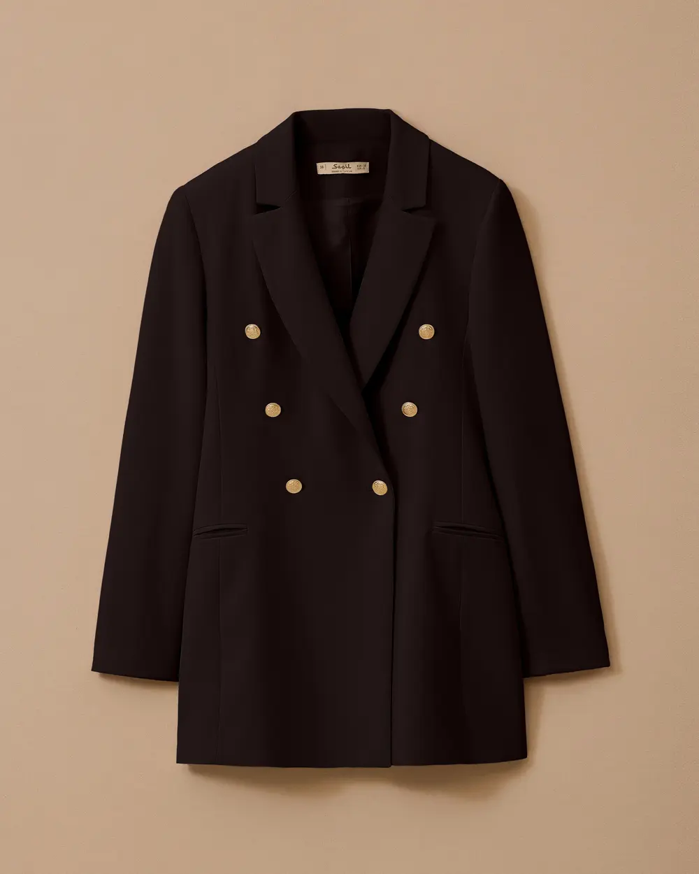 Düğmeli Klasik Kesim Blazer Ceket