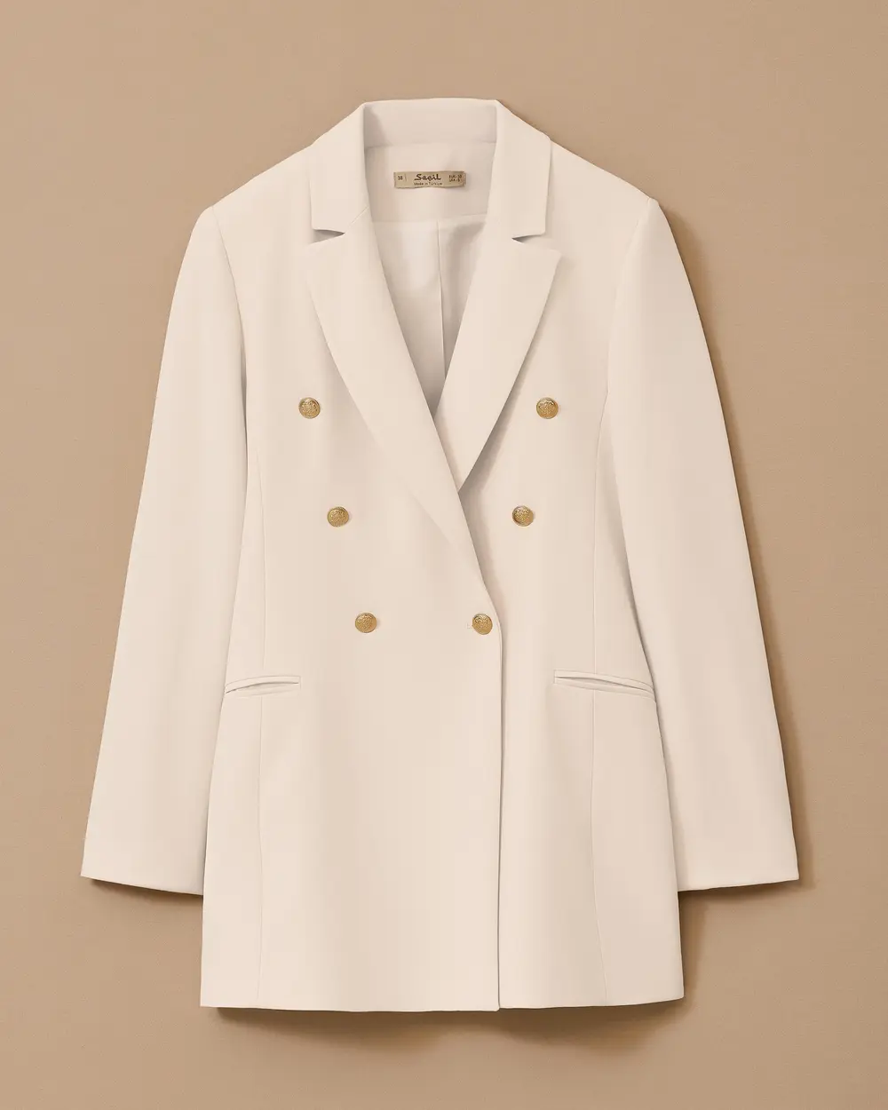 Düğmeli Klasik Kesim Blazer Ceket