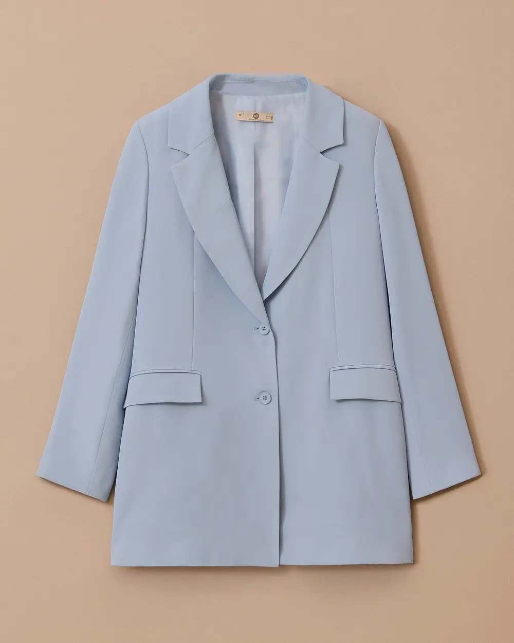 Arka Düğme Detaylı Blazer Ceket