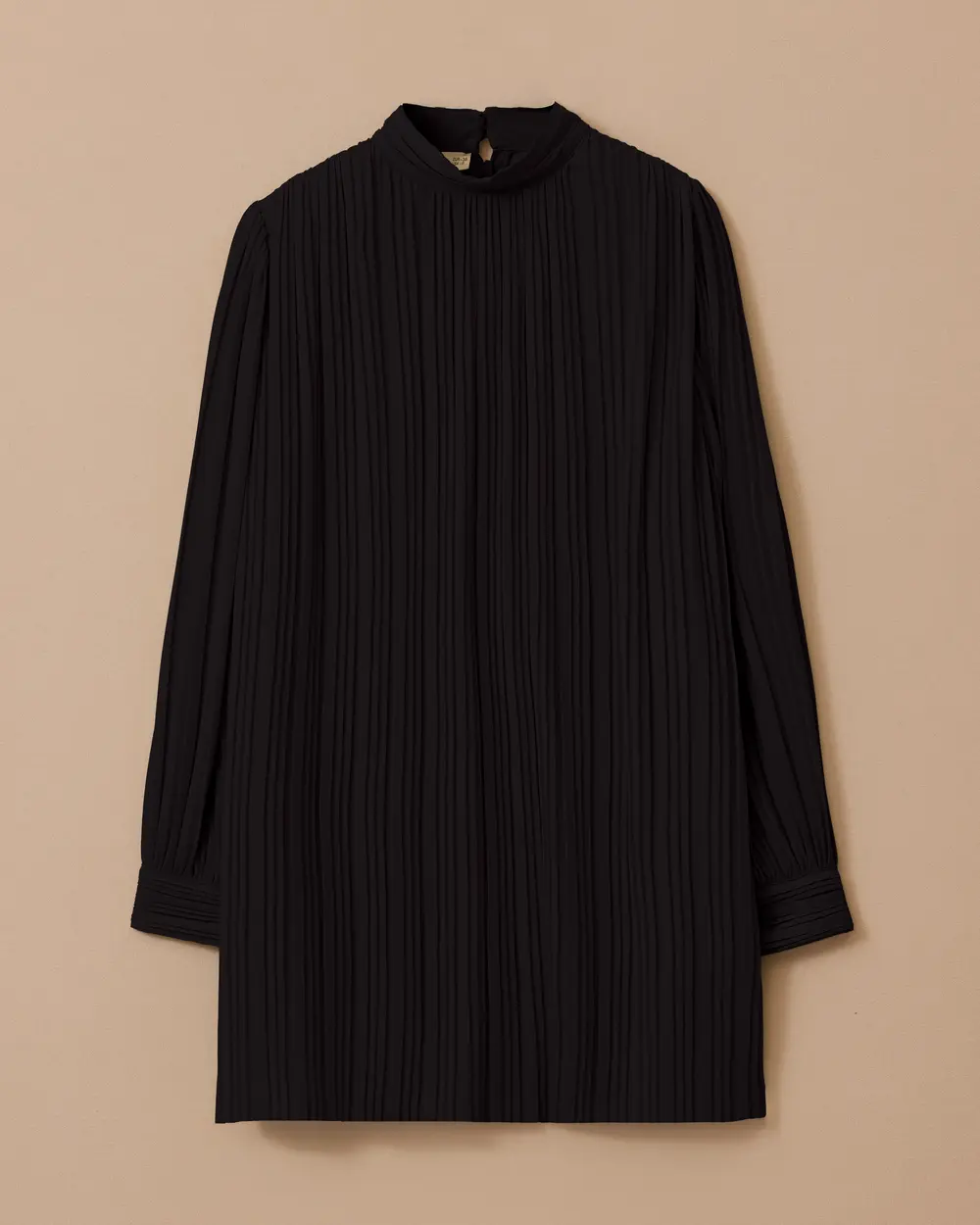 Pleated Draped Tunic