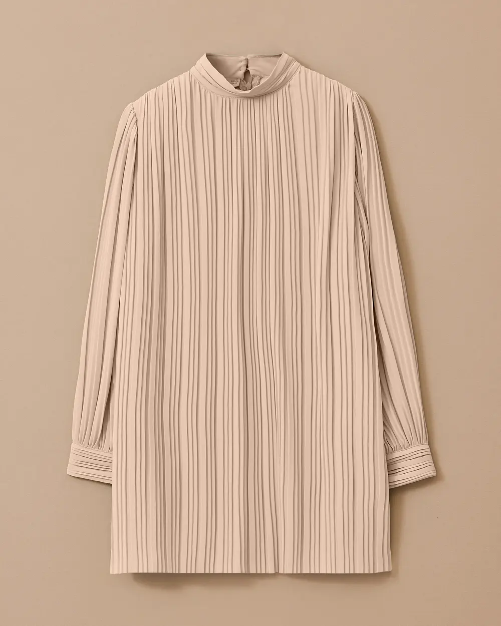 Pleated Draped Tunic