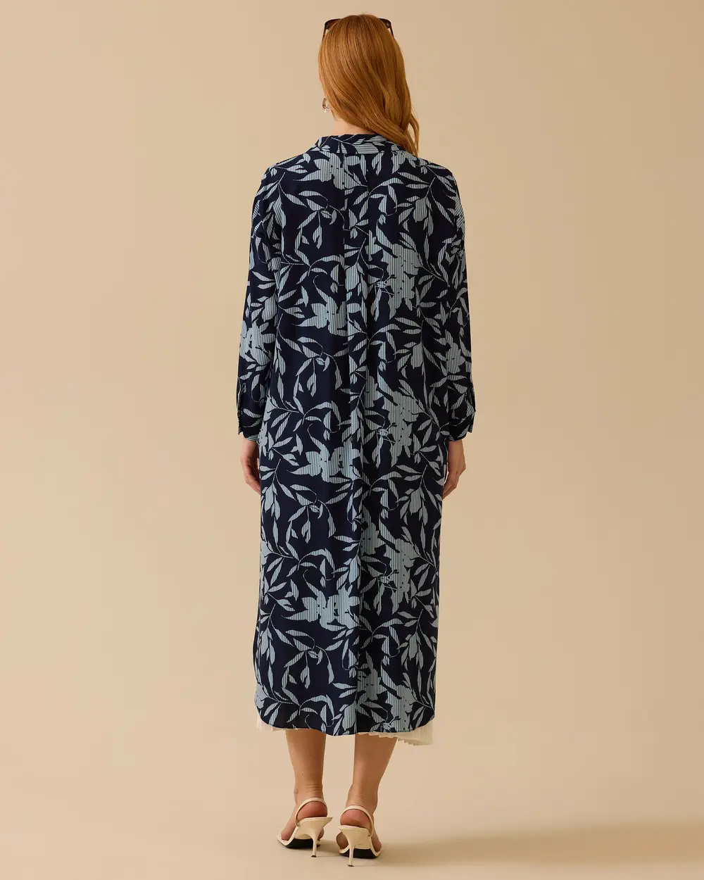 Patterned Long Shirt Tunic