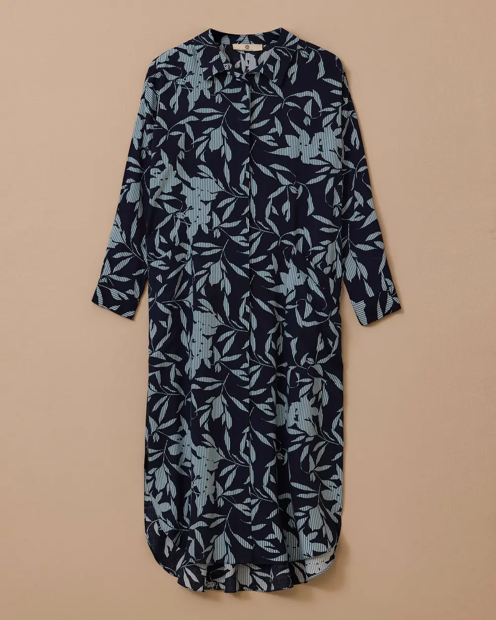Patterned Long Shirt Tunic