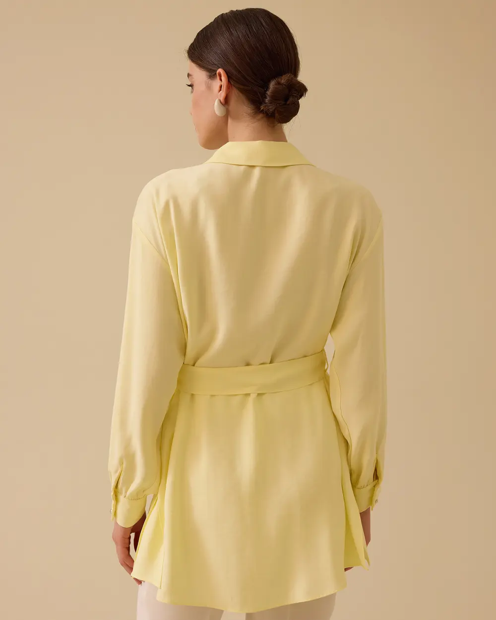 Taşlı Kuşak Detaylı Tunik
