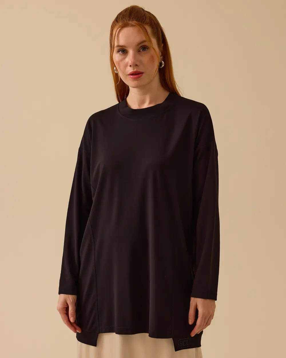Yuvarlak Yaka Basic Tunik