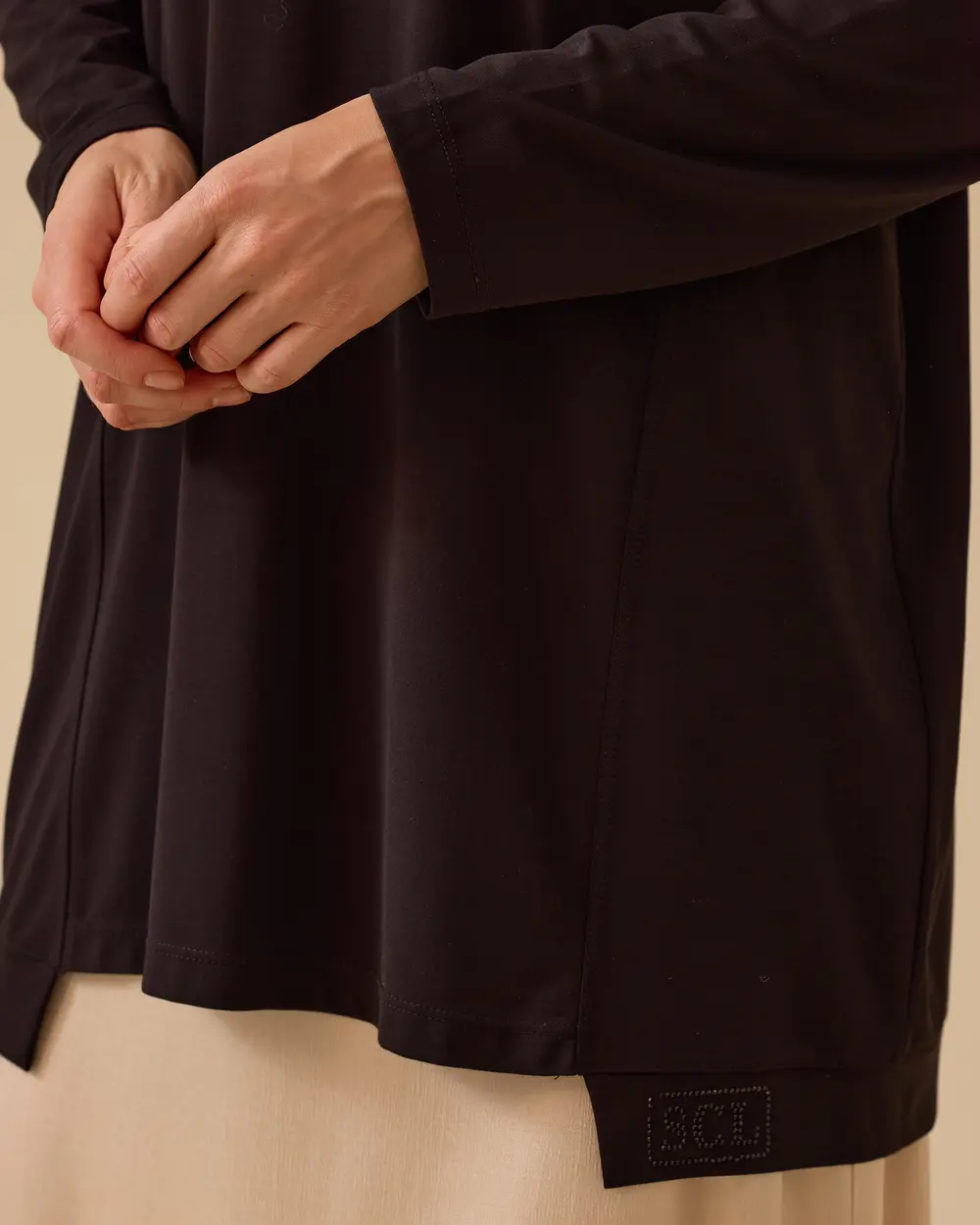 Yuvarlak Yaka Basic Tunik