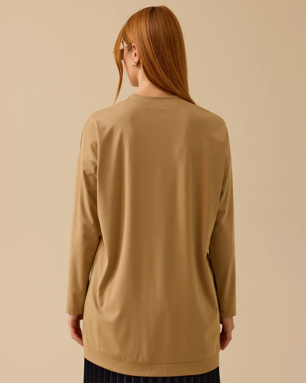 Round Neck Basic Tunic