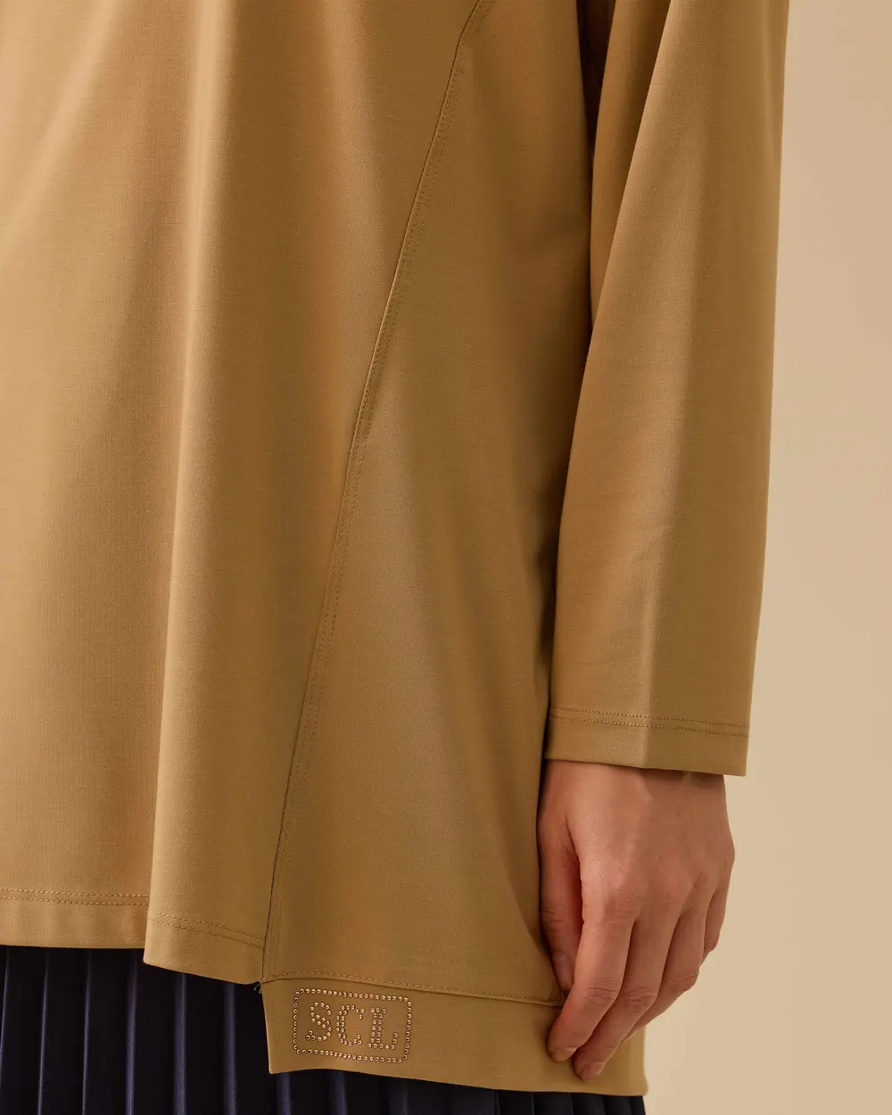 Round Neck Basic Tunic