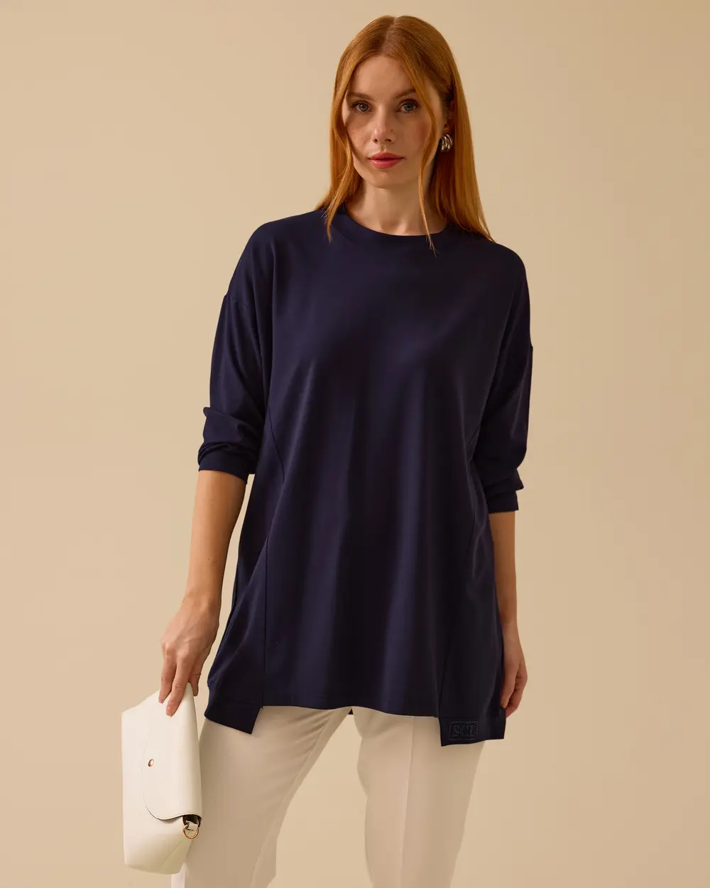Yuvarlak Yaka Basic Tunik