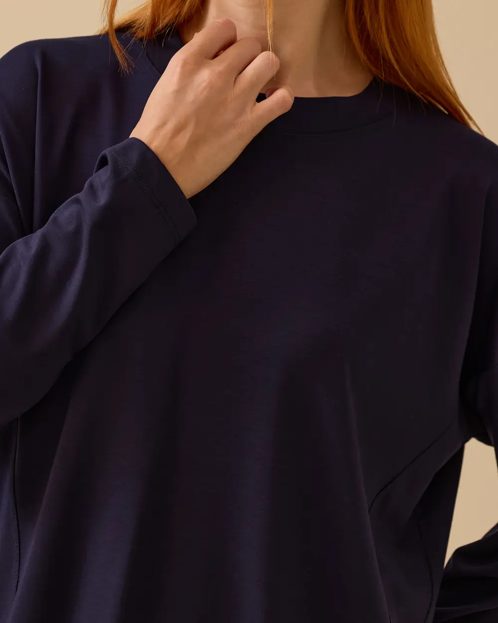 Yuvarlak Yaka Basic Tunik