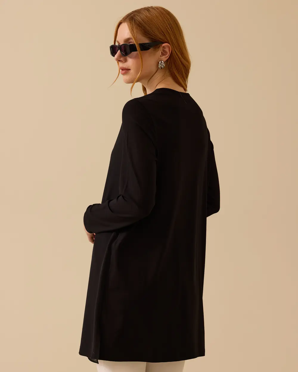 Tül Dokulu Basic Tunik