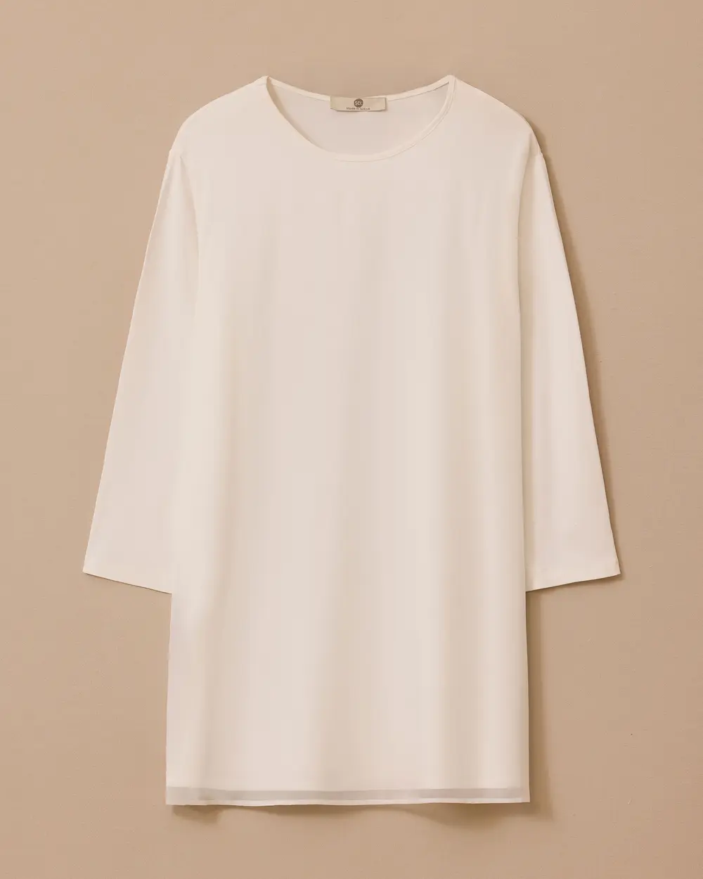 Tül Dokulu Basic Tunik