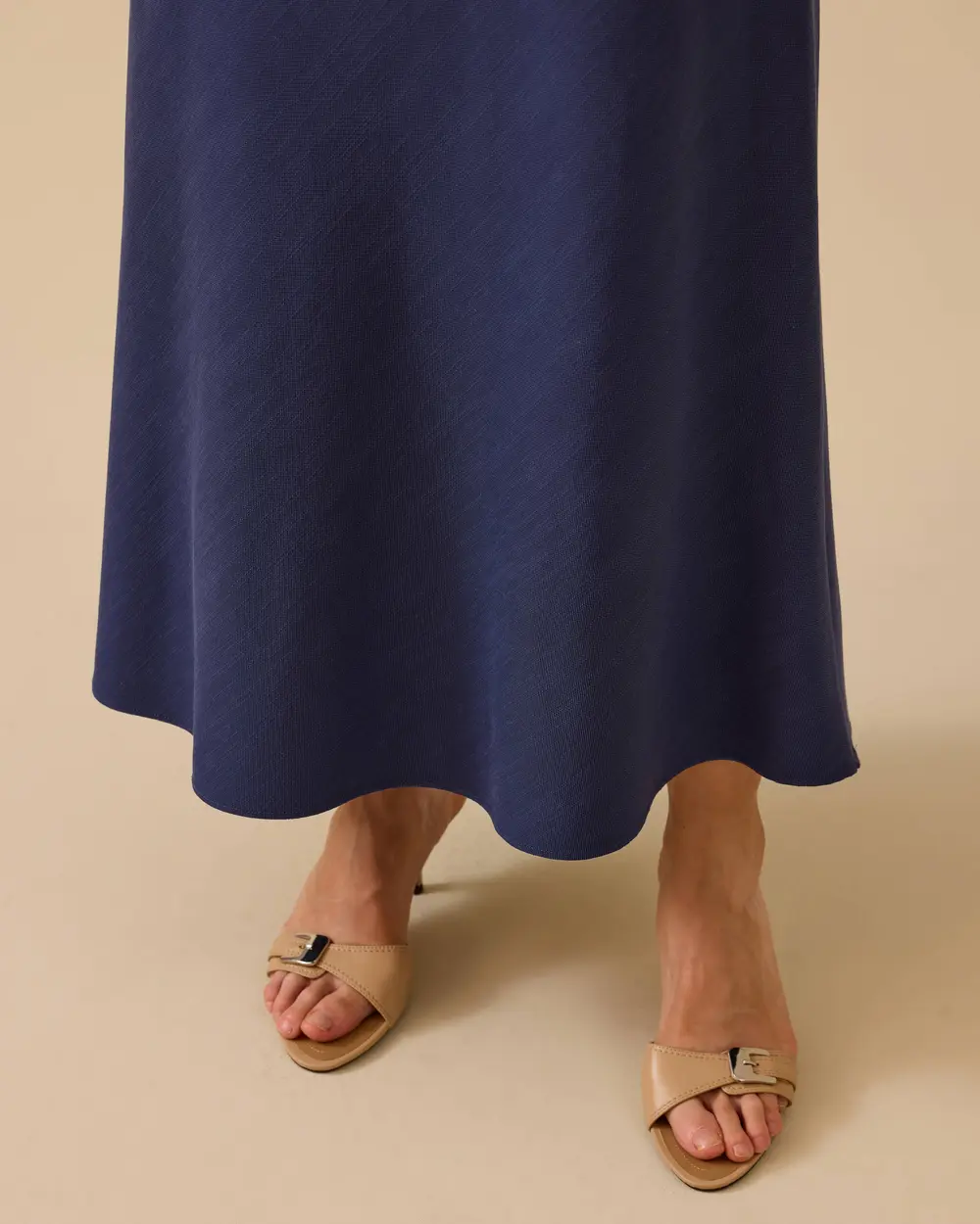Straight Cut Long Skirt