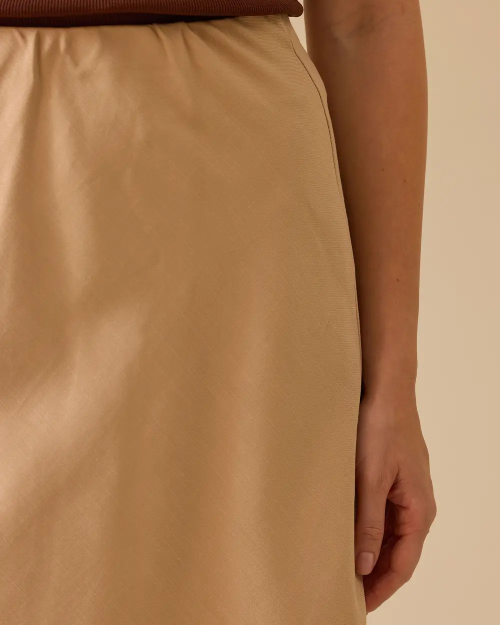 Straight Cut Long Skirt