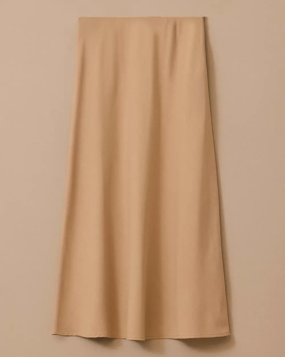 Straight Cut Long Skirt