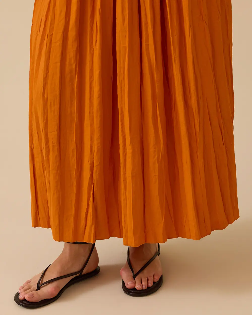 Crinkle Textured Skirt