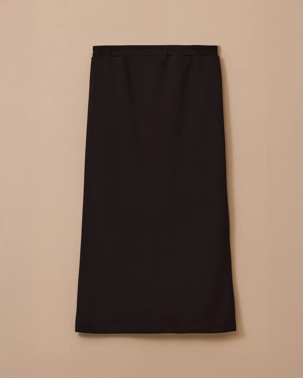 Plus Size Elastic Waist Skirt