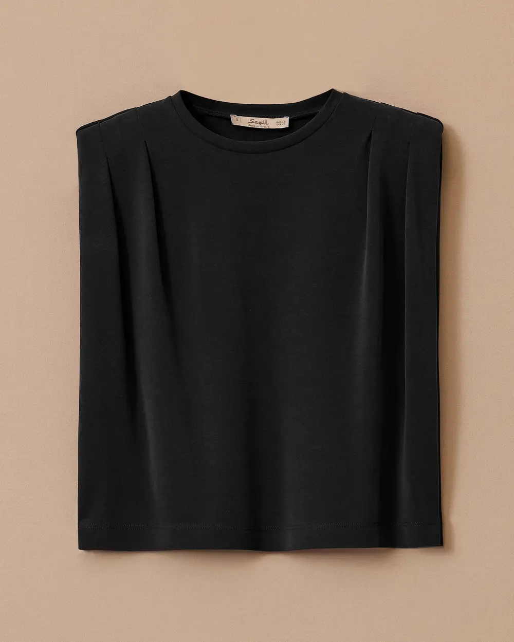 Sleeveless Blouse with Wadding