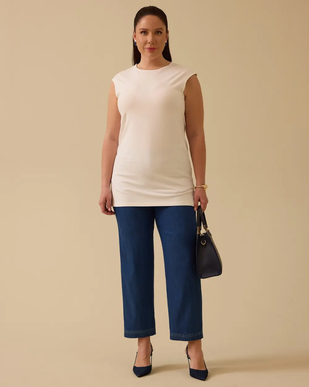 Büyük Beden Basic Uzun Atlet