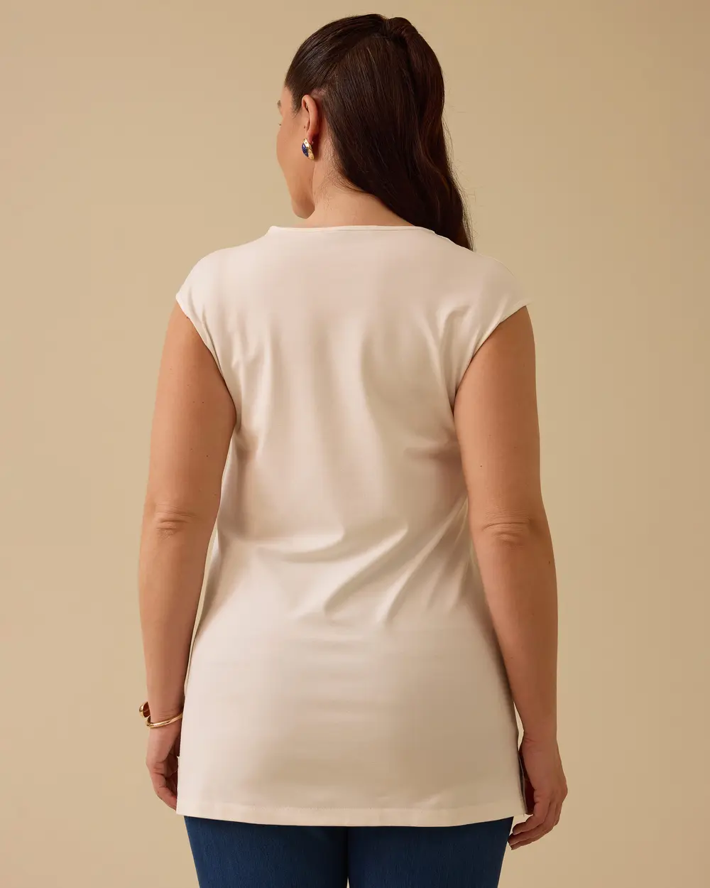 Büyük Beden Basic Uzun Atlet