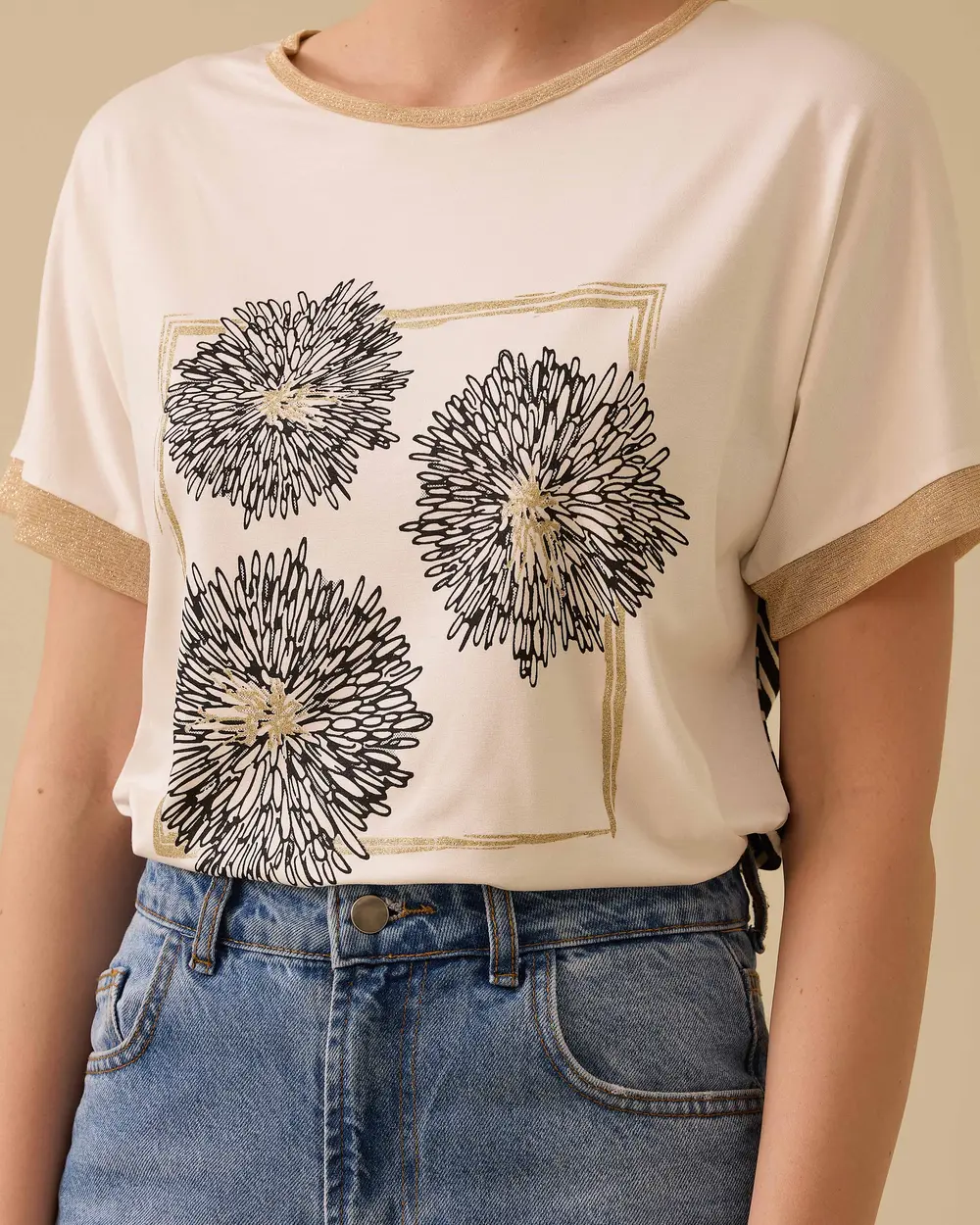 Printed Short Sleeve T-Shirt