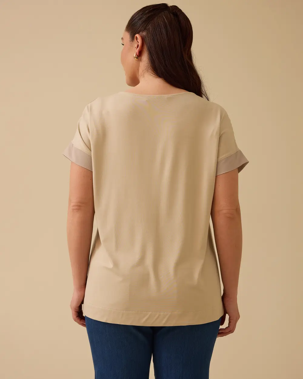 Plus Size Floral Printed T-Shirt