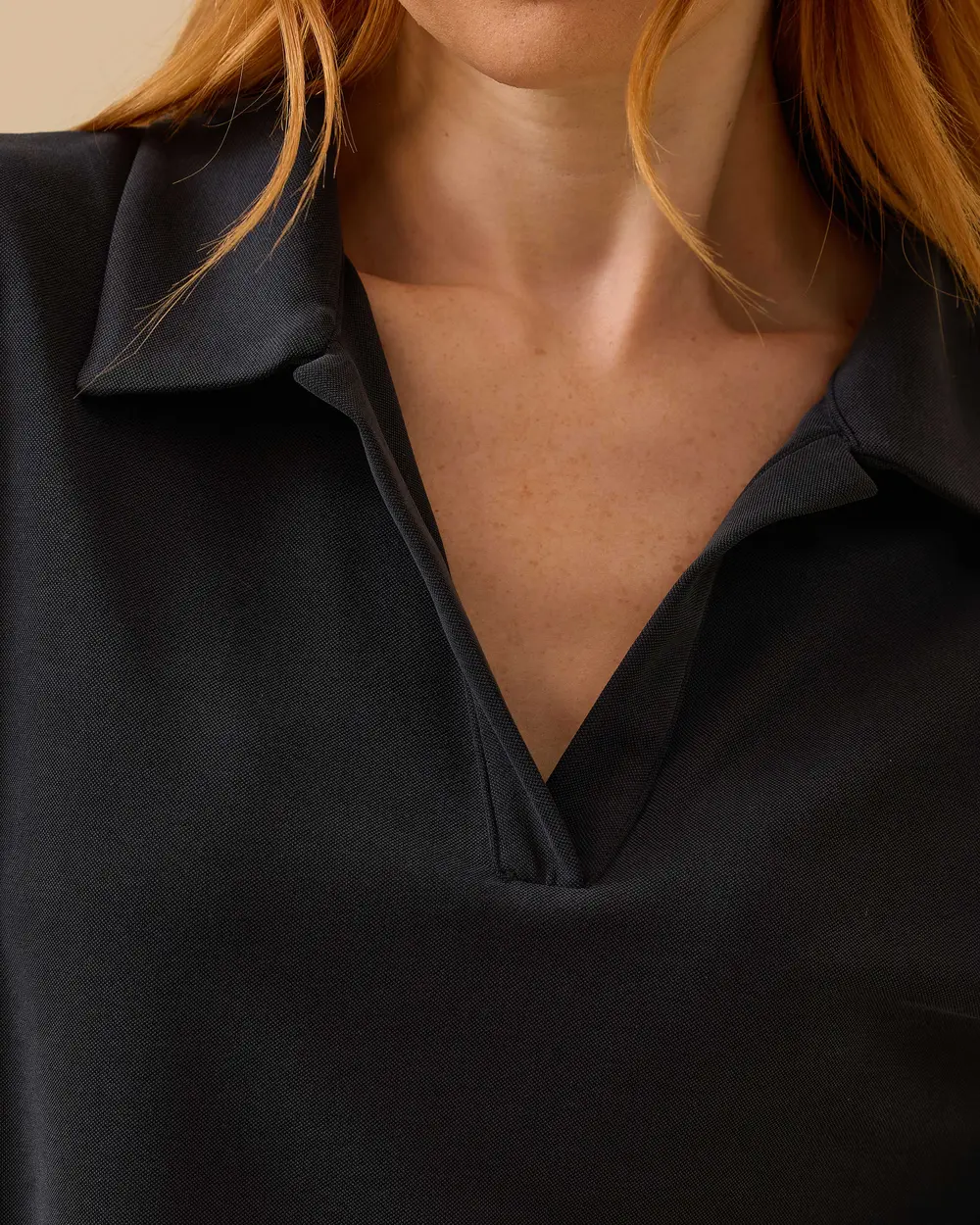 Polo Collar Relaxed Fit Suit