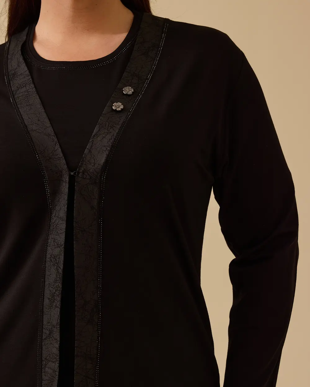 Plus Size Cardigan Set