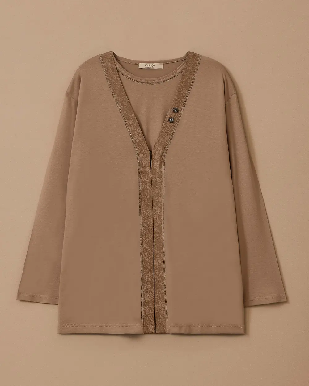 Plus Size Cardigan Set