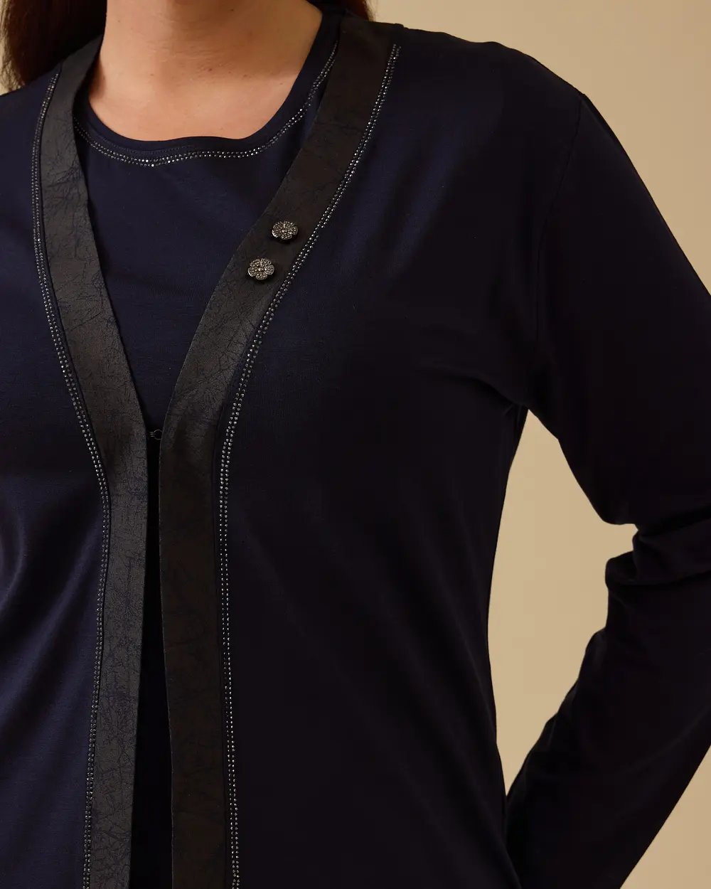 Plus Size Cardigan Set
