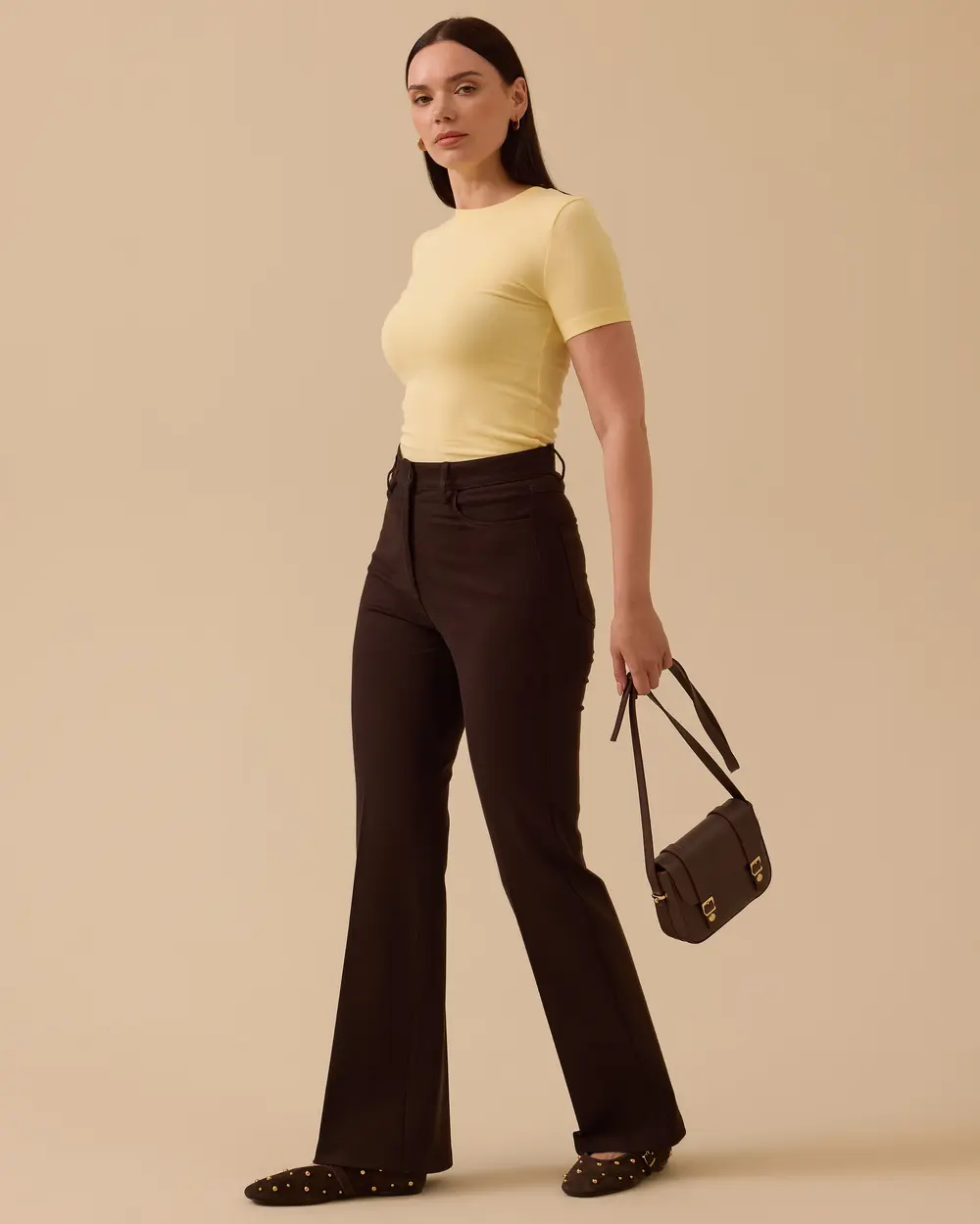 Aila İspanyol Paça Pantolon