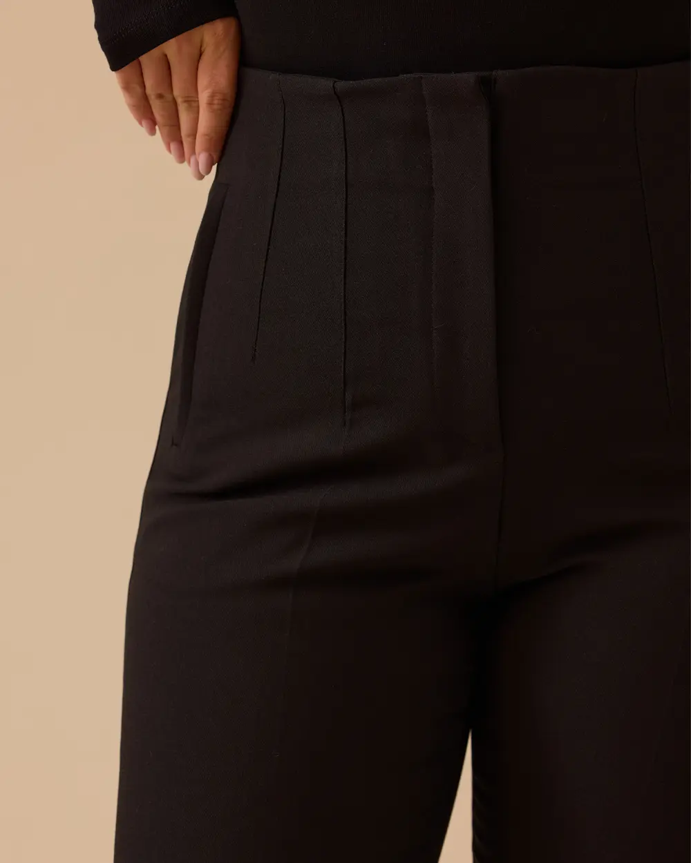 Betty Beli Pensli Bilek Boy Pantolon