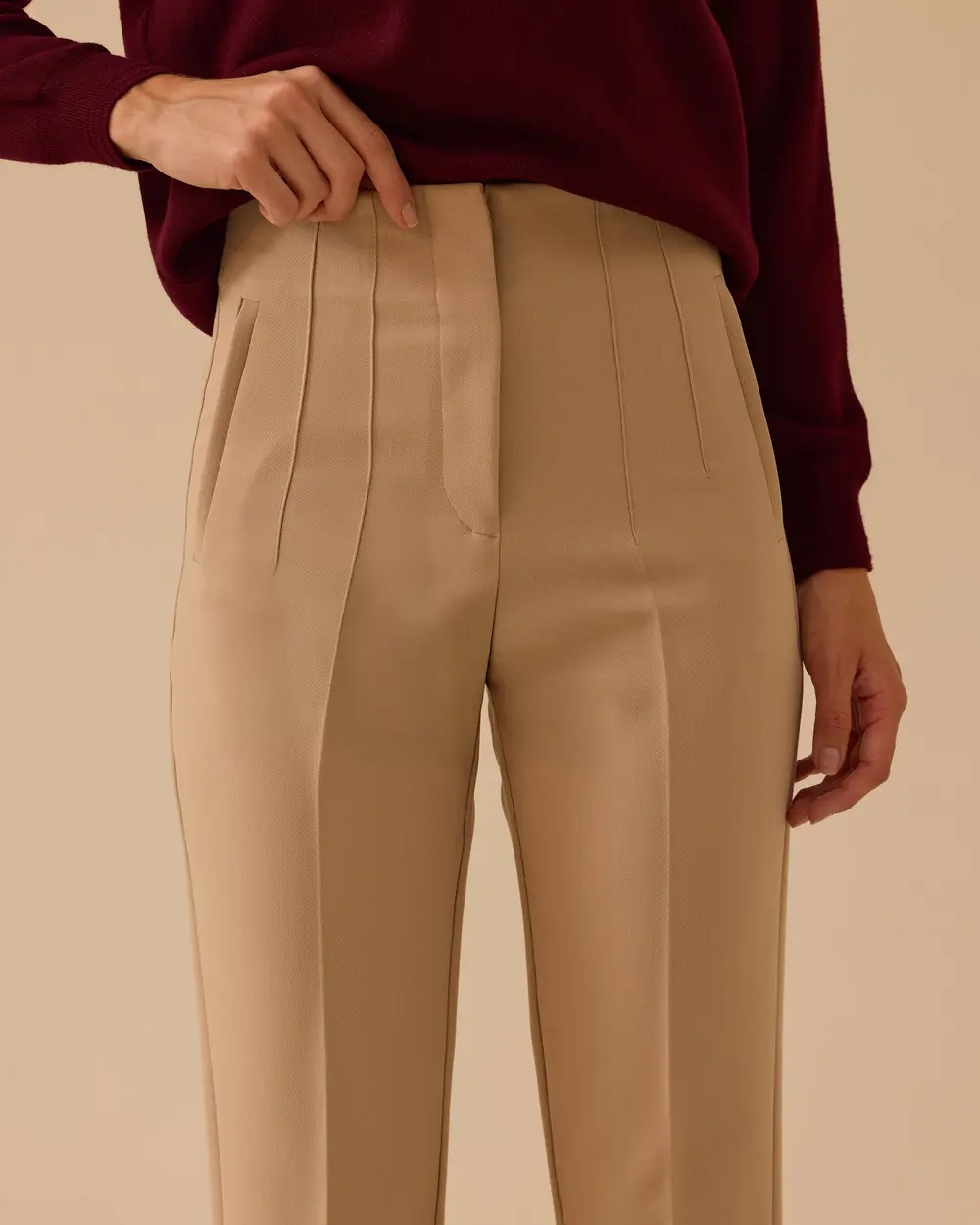 Betty Beli Pensli Bilek Boy Pantolon