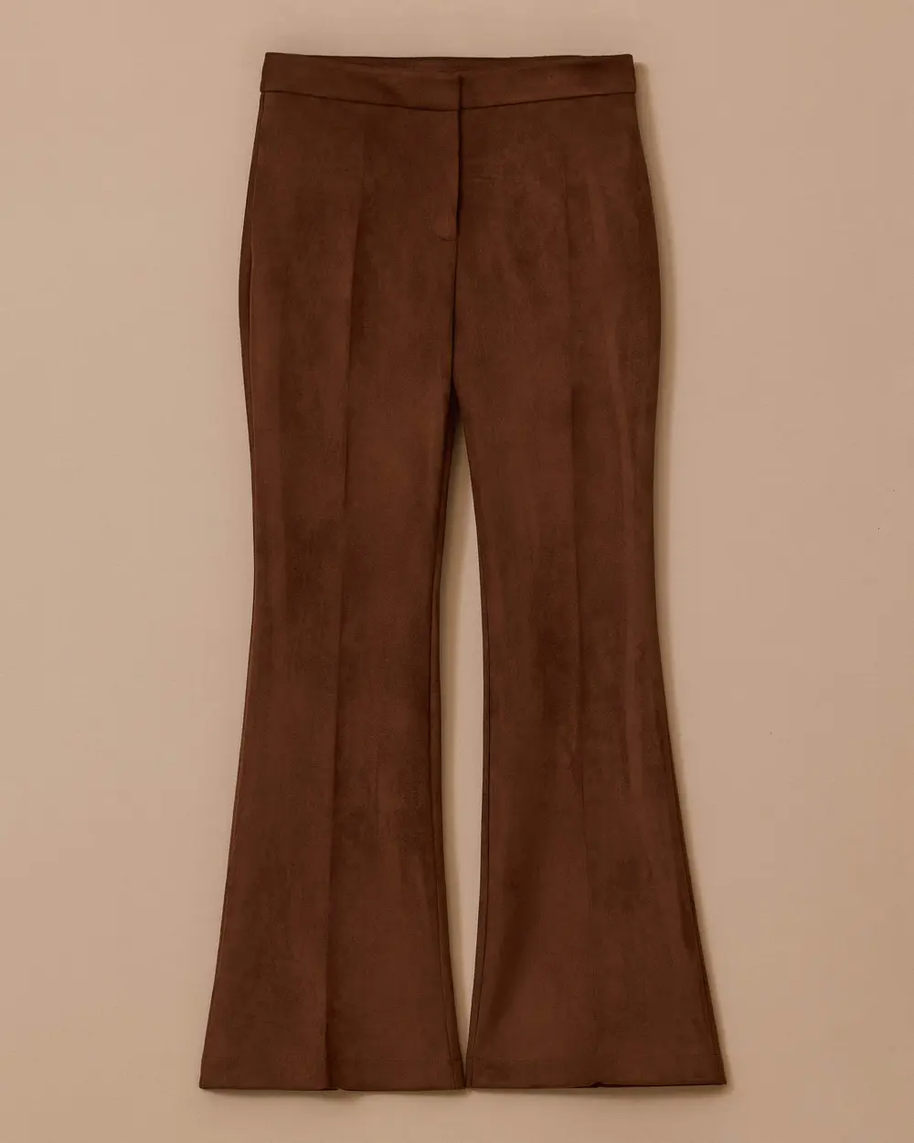 Bol Paça Süet Pantolon