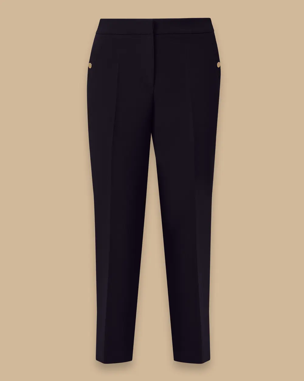 Ariana Beli Lastikli Bilek Boy Pantolon