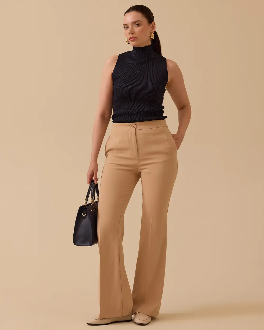 Stella İspanyol Paça Pantolon