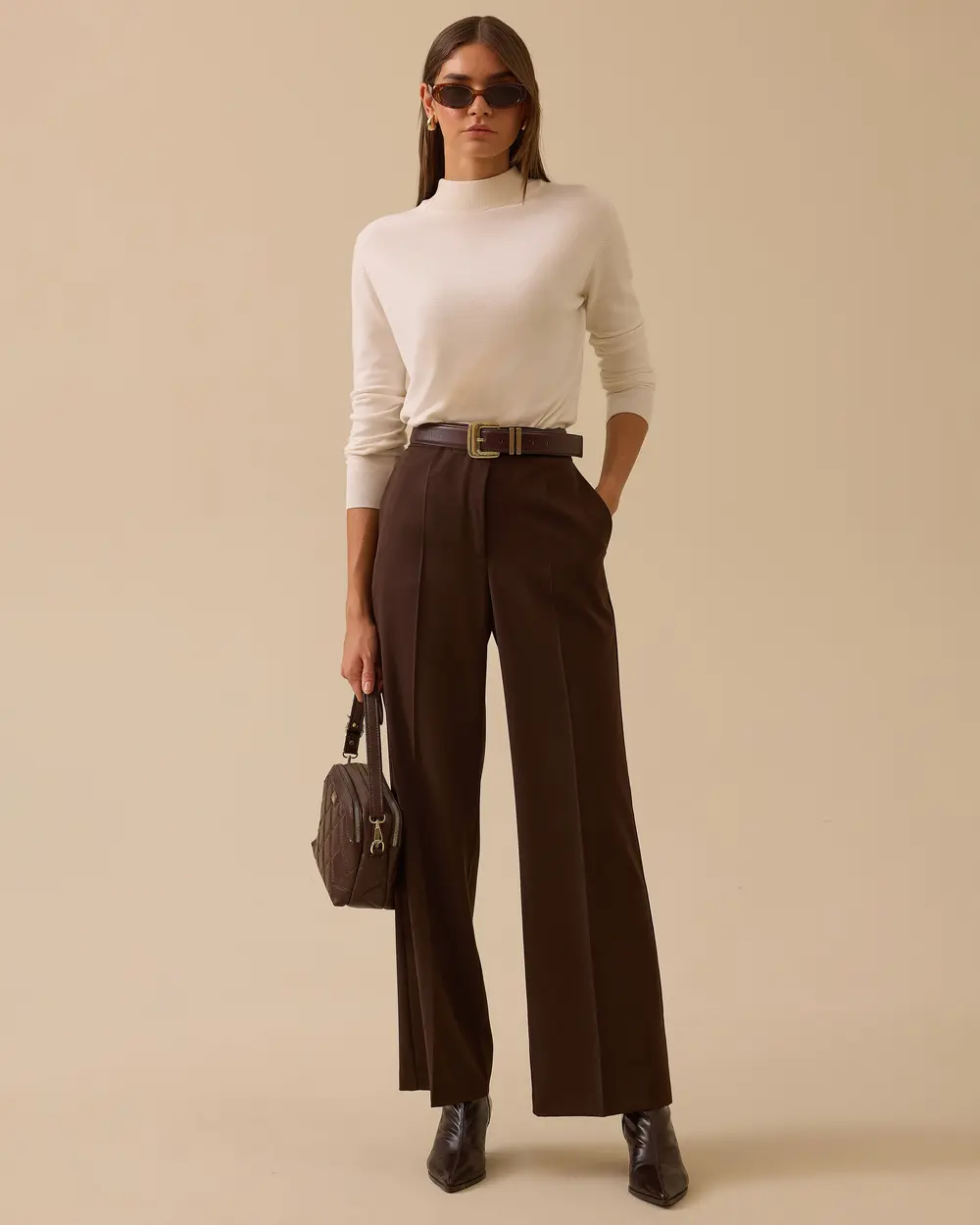 Klasik Kesim Tam Boy Pantolon