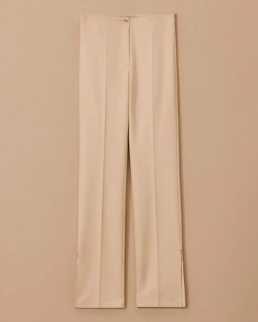 Paça Yırtmaçlı Tam Boy Pantolon