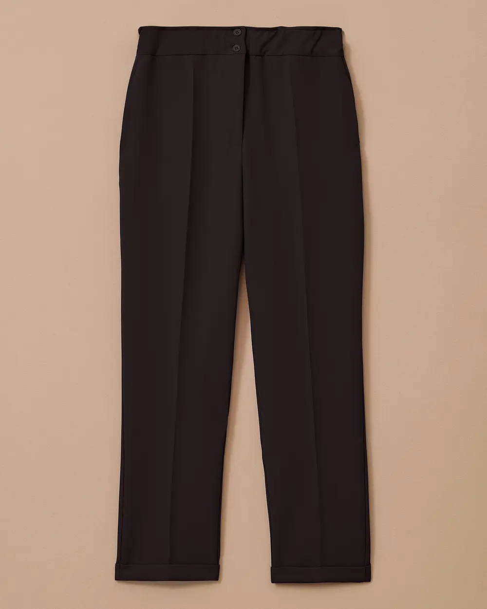 Classic Cut High Waist Ankle Length Pants