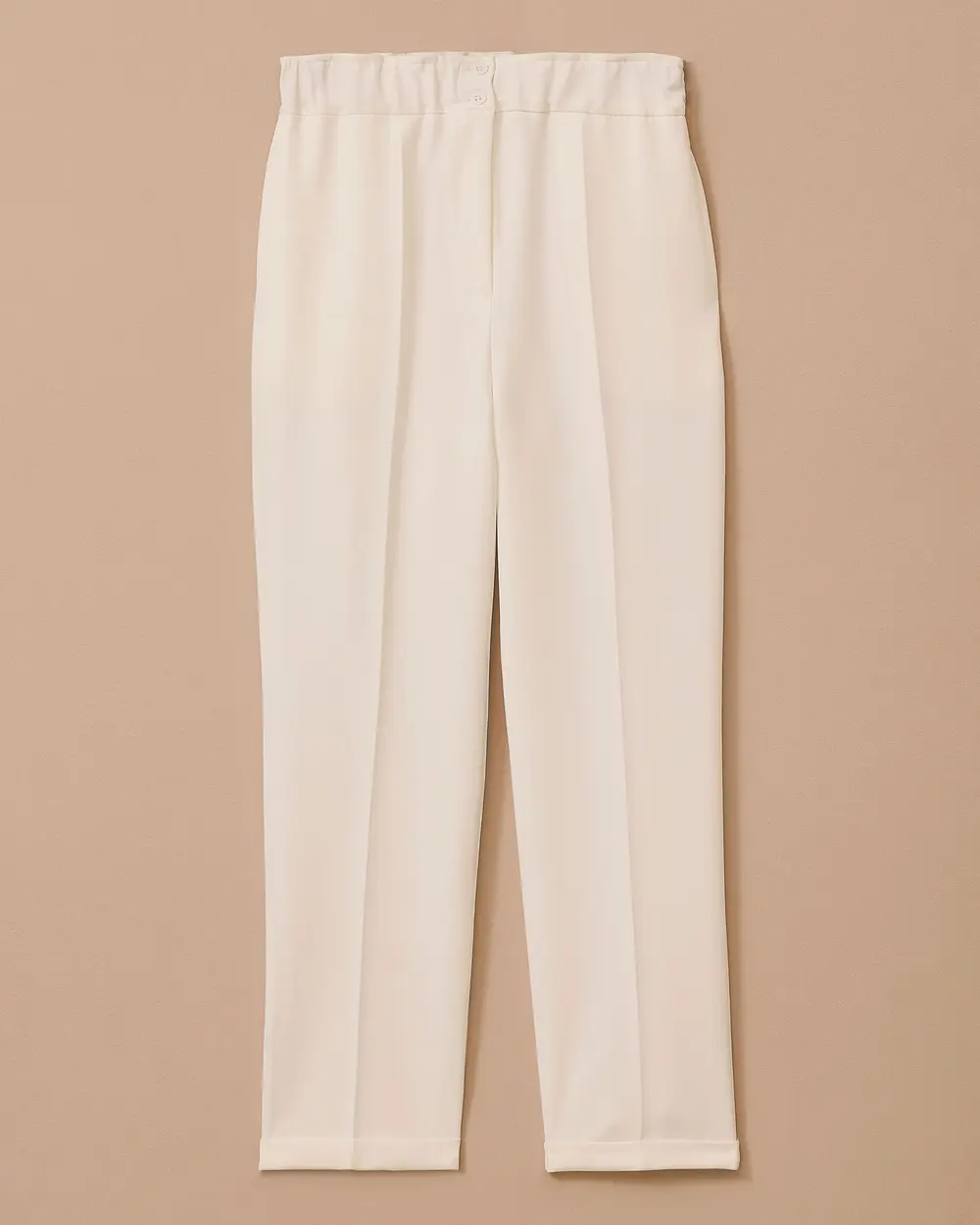Classic Cut High Waist Ankle Length Pants