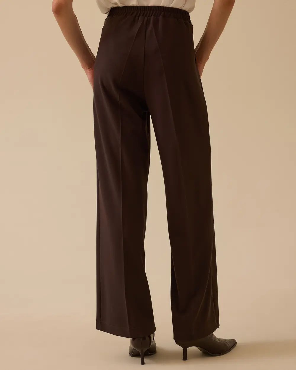 Yüksek Bel Tam Boy Klasik Kesim Pantolon