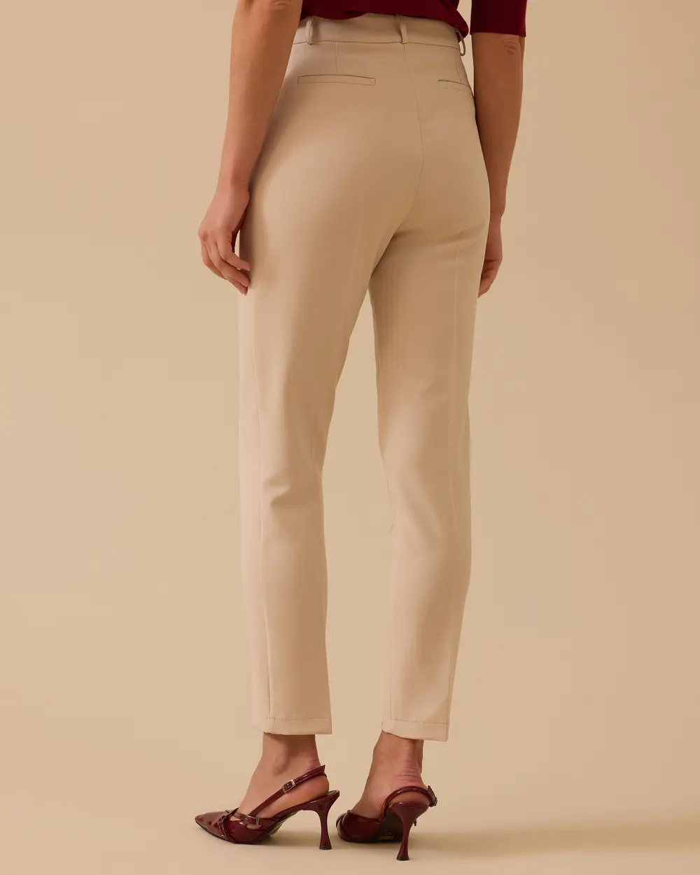 Cepli Bilek Boy Klasik Pantolon