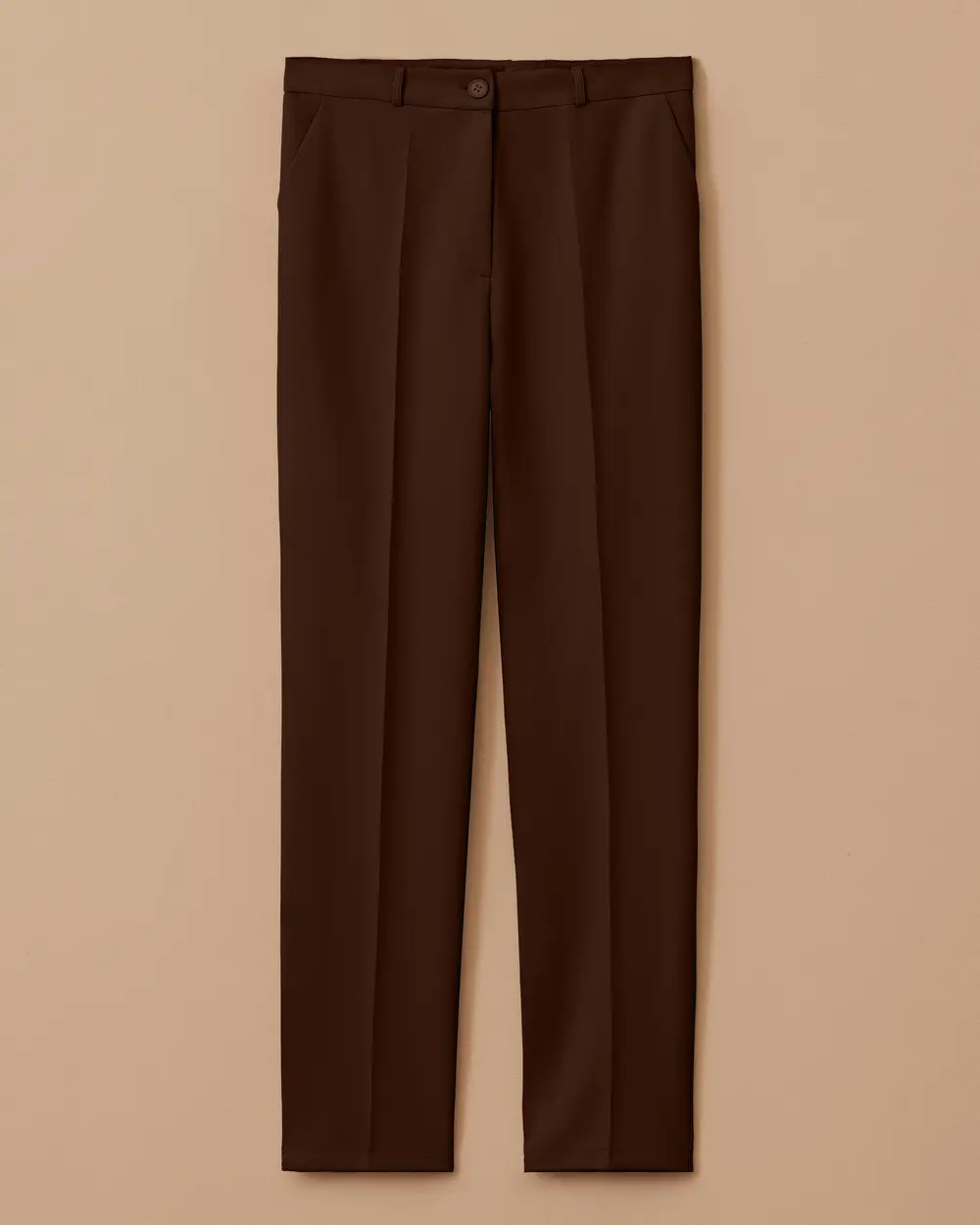 Ankle Length Classic Pants with Pockets