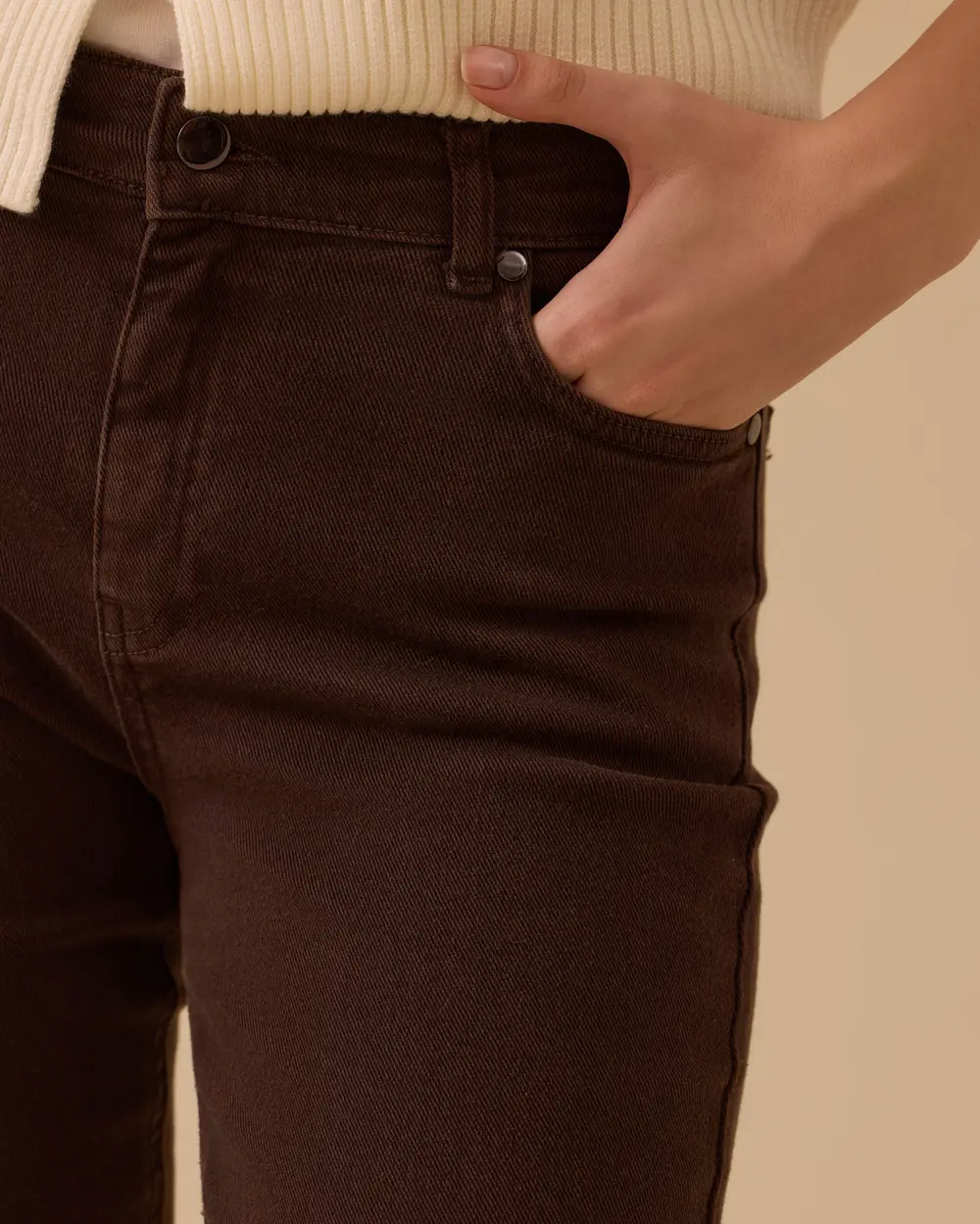 Bilek Boy Kanvas Pantolon