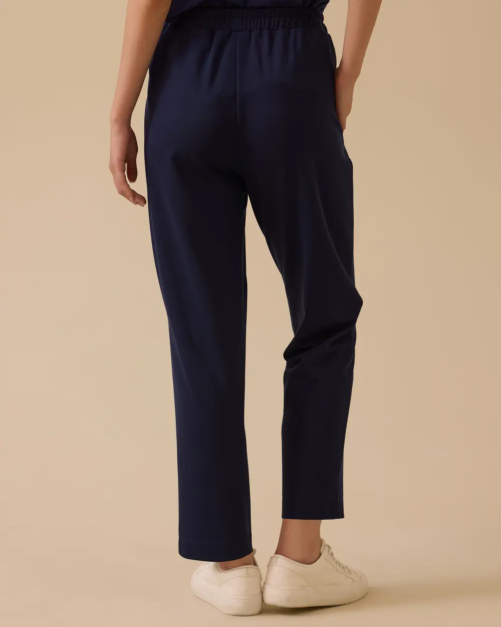 Elastik Bel Cepli Pantolon