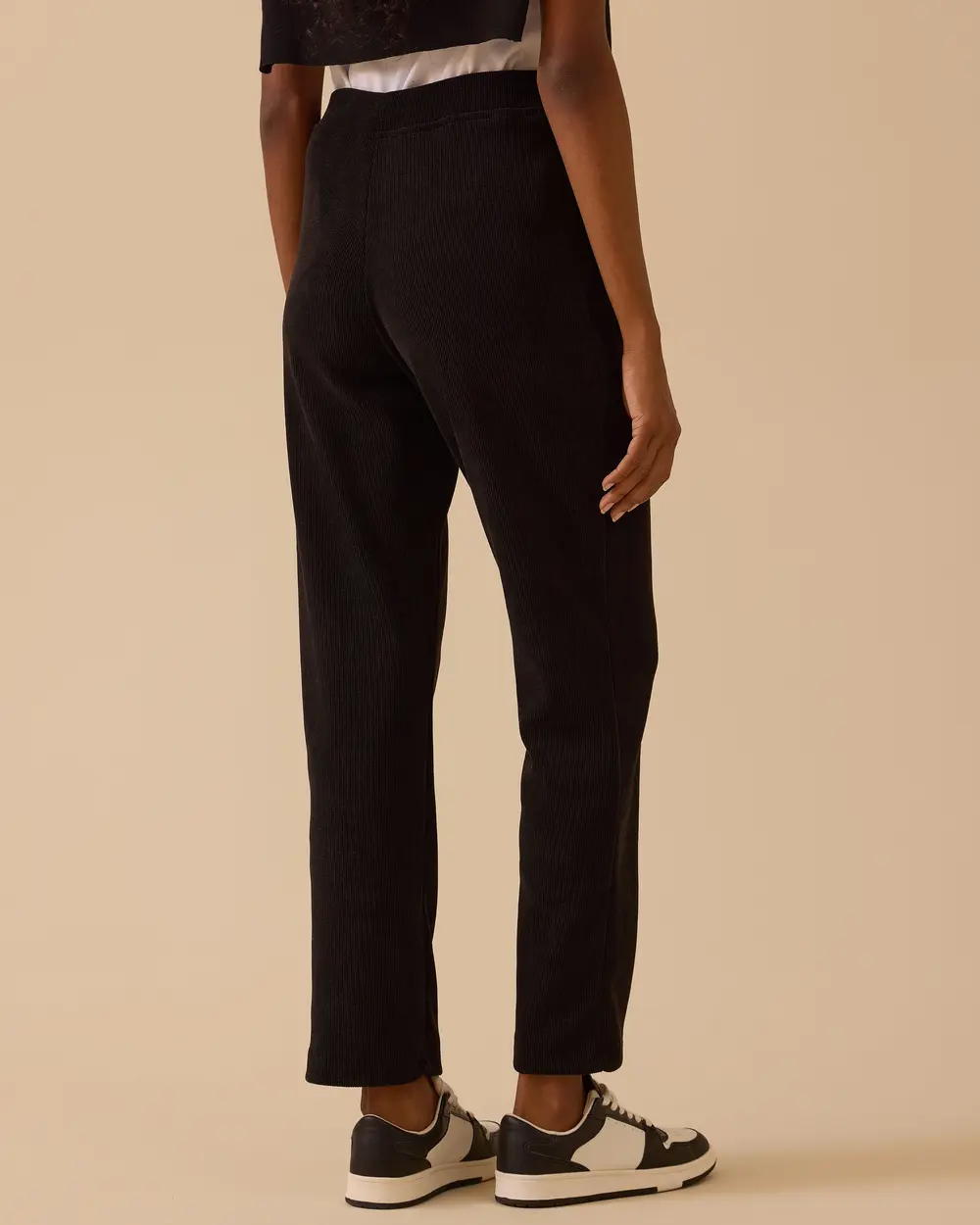 Kadife Bol Paça Pantolon