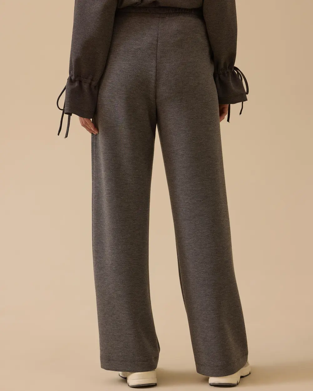 Bağcıklı Bol Paça Pantolon