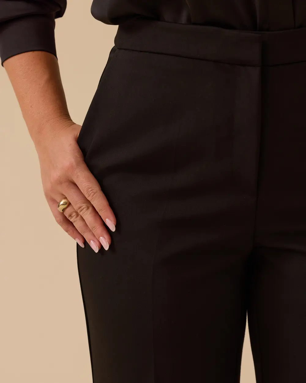 Mia Tam Boy Düz Paça Pantolon