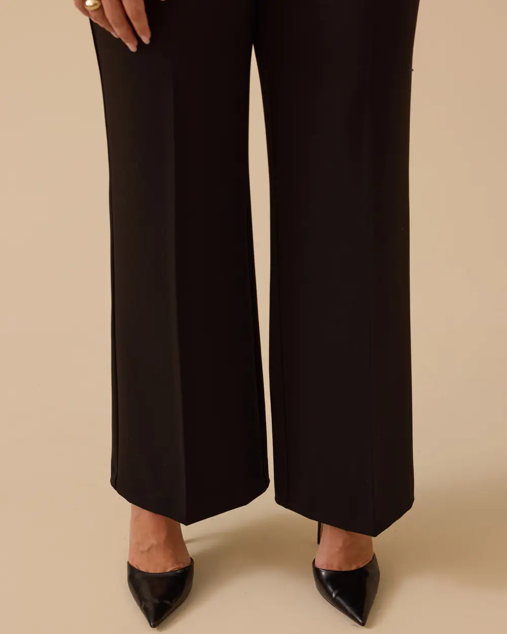 Mia Tam Boy Düz Paça Pantolon